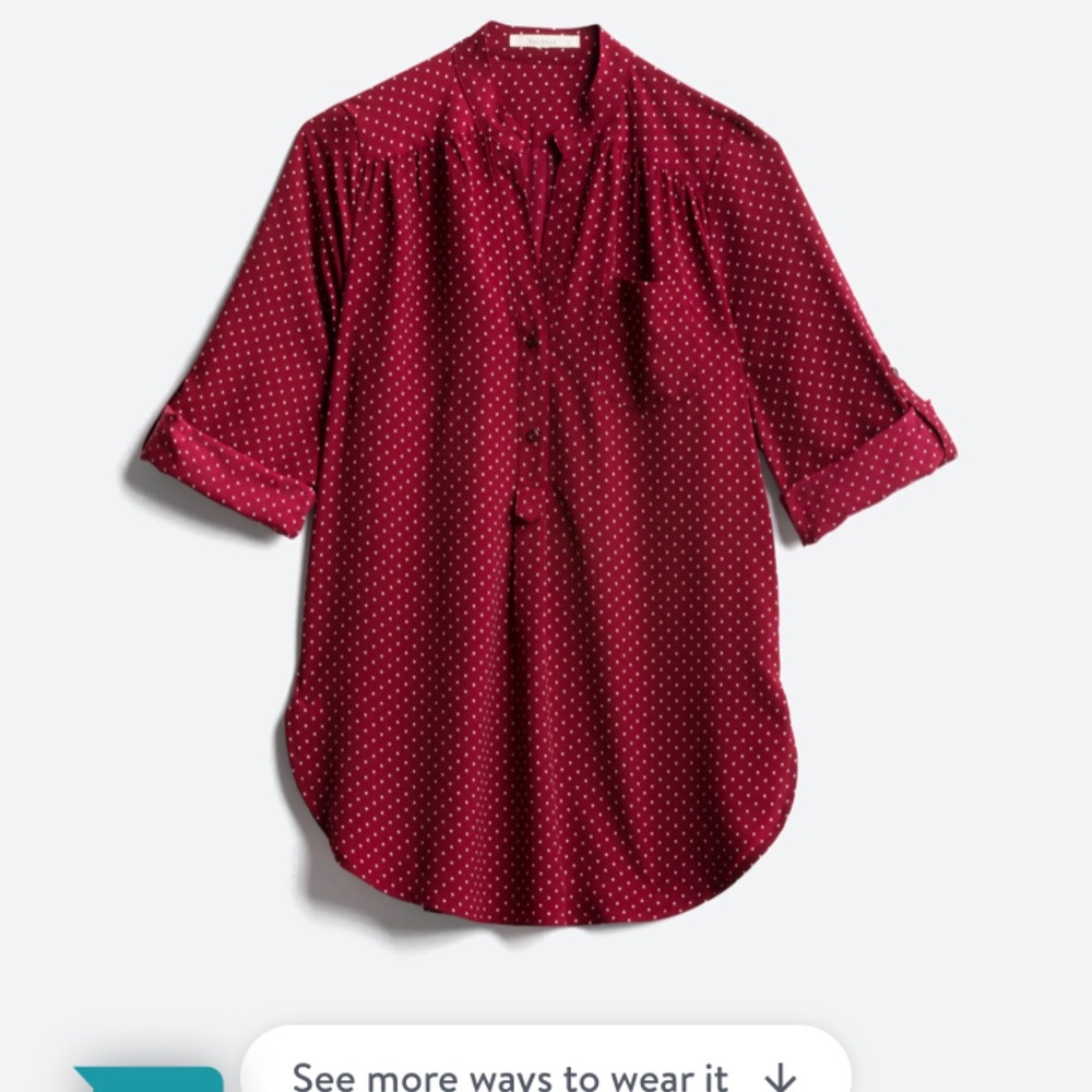 Fun2Fun Mackenzie Henley Blouse